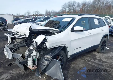 2018 Jeep Cherokee Latitude 4X4 из США, поврежденный, VIN 1C4PJMCX6JD501142